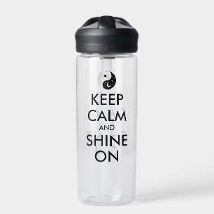 Keep Calm and Shine On Custom Harmony Water Bottle