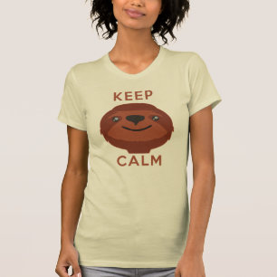 Keep Calm and Sloth On T-Shirt