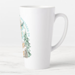 Keep Calm and Snowboard On t-shirt,snowboard Beer Latte Mug