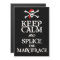 KEEP CALM and SPLICE the MAINBRACE in black