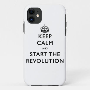 Keep Calm And Start The Revolution Case-Mate iPhone Case