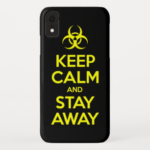 KEEP CALM AND STAY AWAY Case-Mate iPhone CASE