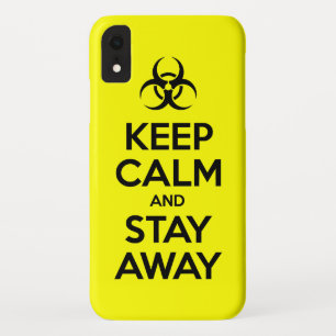KEEP CALM AND STAY AWAY Case-Mate iPhone CASE
