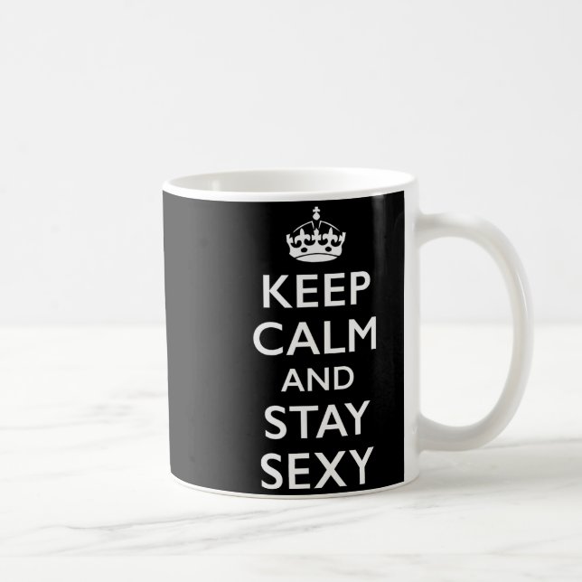 Keep calm and stay Keep calm and stay  Coffee Mug (Right)