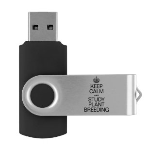 KEEP CALM AND STUDY PLANT BREEDING USB FLASH DRIVE
