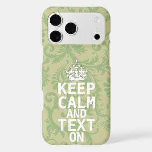 KEEP CALM AND Text ON change teal any colour