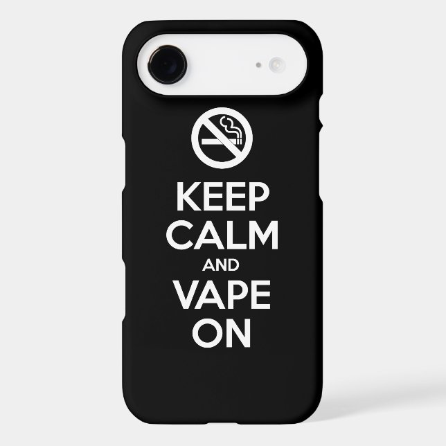 Keep Calm and Vape On ~ Self Motivational (Back)