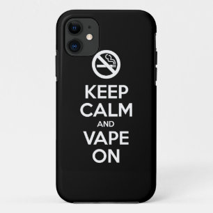 Keep Calm and Vape On ~ Self Motivational Case-Mate iPhone Case