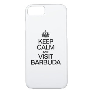 KEEP CALM AND VISIT BARBUDA Case-Mate iPhone CASE