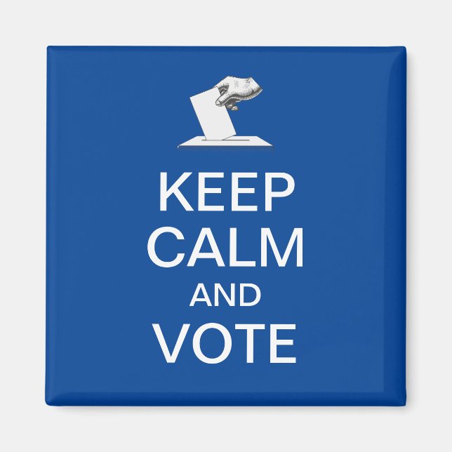 Keep Calm and Vote 2026 Magnet (Front)