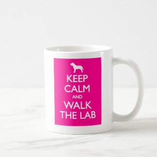Keep Calm And Walk The Labrador Coffee Mug