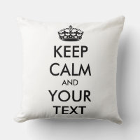 KEEP CALM and YOUR TEXT - black
