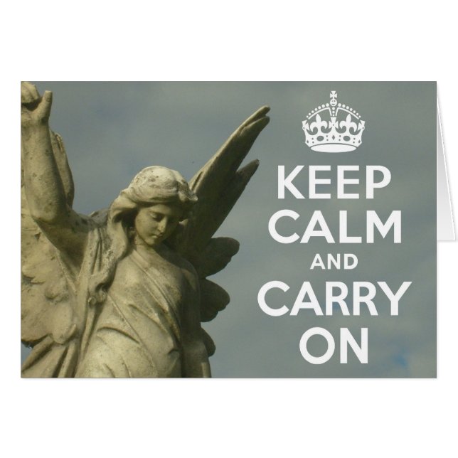 Keep Calm Angel (Front Horizontal)