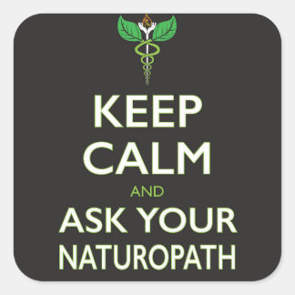 Keep Calm - Ask Your Naturopath Sticker