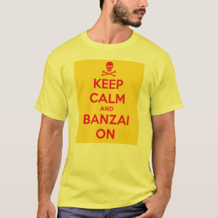 Keep Calm & Banzai On, Advance Squad Leader tshirt