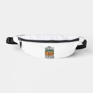 Keep Calm Big Dog Vintage Vector Design_1 Bum Bags