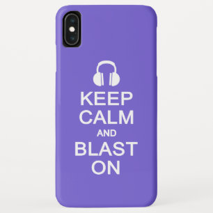 Keep Calm & Blast On custom cases
