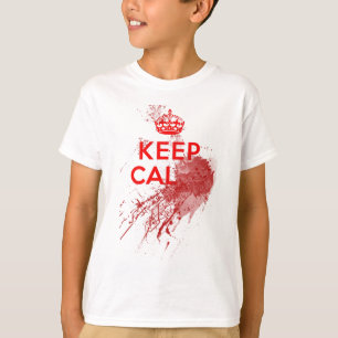Keep Calm Bloody Zombie T-Shirt
