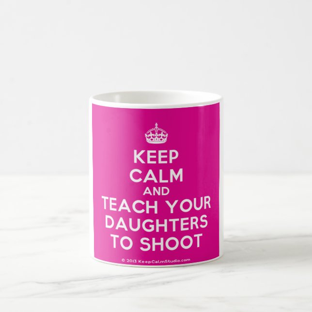Keep Calm Bone China Coffee Mug 11oz. (Center)
