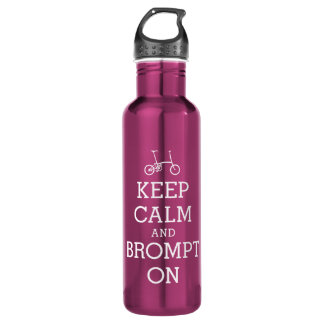 Keep Calm Brompton bicycle 710 Ml Water Bottle