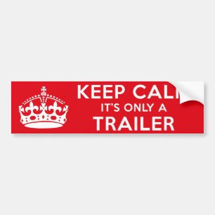 Keep Calm Bumper Sticker