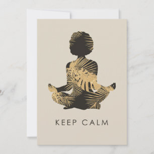 Keep Calm Card