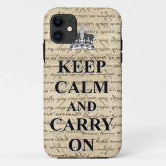Keep Calm & Carry On Case-Mate iPhone Case