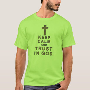 Keep Calm Christian Shirts for Men