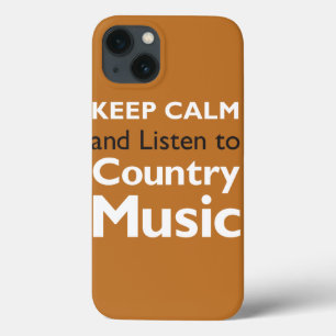 Keep Calm Country iPhone 13 Case