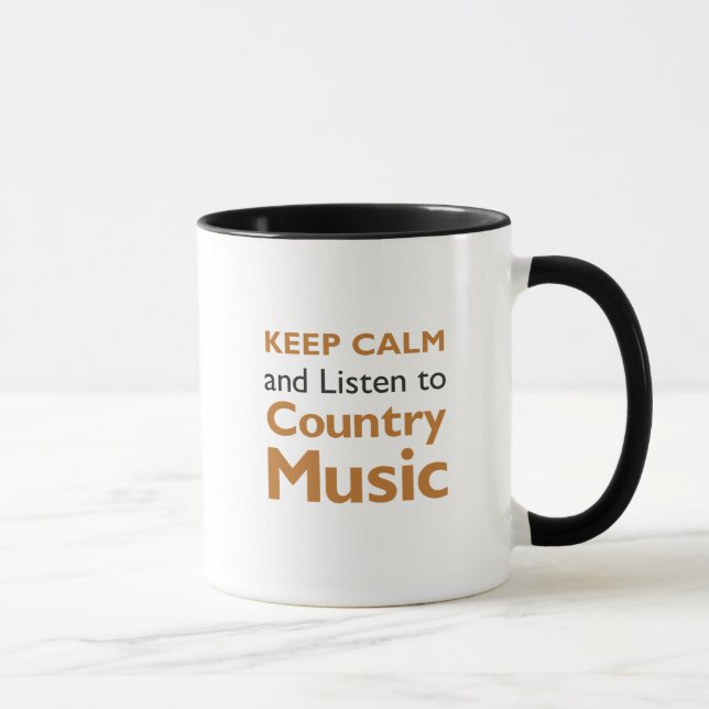 Keep Calm Country Mug (Right)