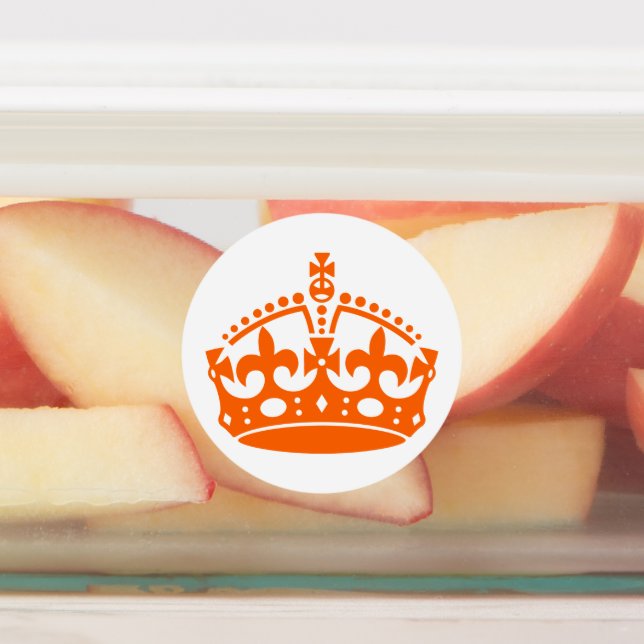 Keep Calm Crown Orange (Affixed)