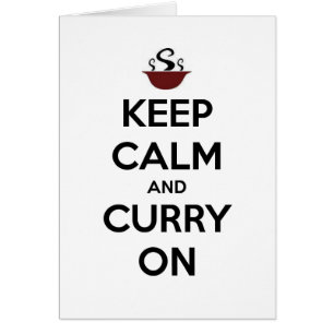 keep calm curry on