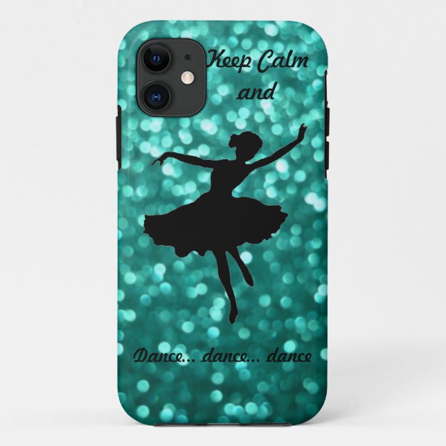 Keep Calm & Dance iPhone 5 Case (Back)