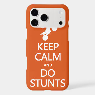 Keep Calm & Do Stunts custom monogram cases