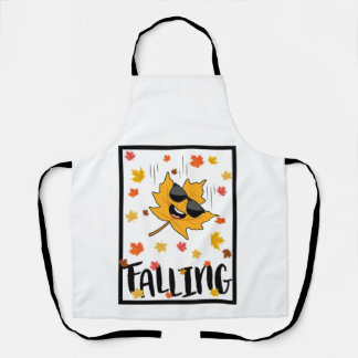 Keep Calm & Fall On Apron