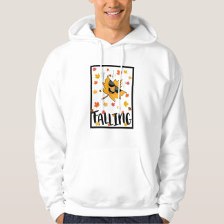 Keep Calm & Fall On Hoodie