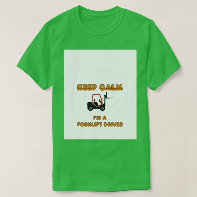 Keep calm Graphic T-Shirt (Design Front)