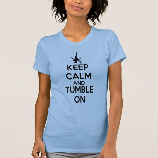 Keep Calm - Gymnastics T-Shirt (Front)