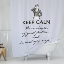 Keep Calm - he is single | Mr Darcy Vintage