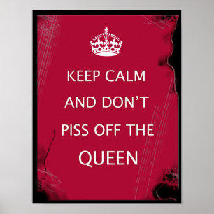 keep calm humour poster