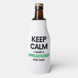 Keep calm I have a spreadsheet for that - Excel Bottle Cooler