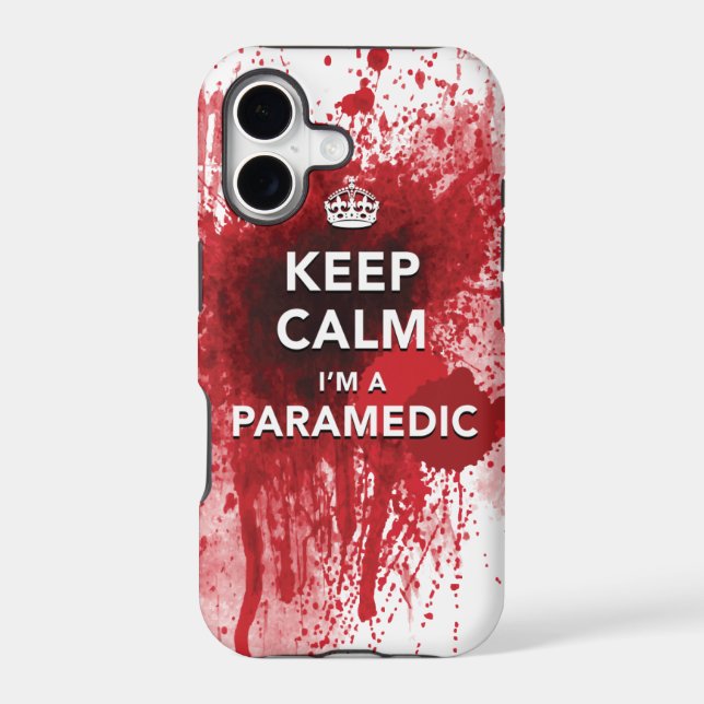 Keep Calm I'm a Paramedic iPhone 5 Case (Back)