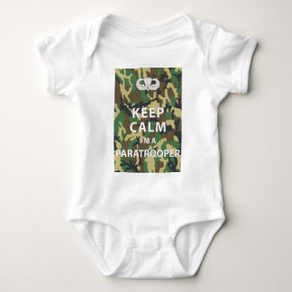 Keep Calm - I'm a Paratrooper Baby Bodysuit