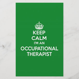 KEEP CALM I'M AN OCCUPATIONAL THERAPIST OT GIFT