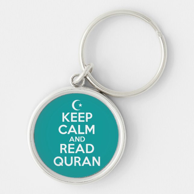 Keep Calm Islamic Key Ring (Front)