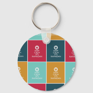 keep calm its ramadan! key ring