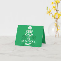 Keep Calm It's St Patricks Day Irish 