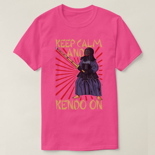 Keep Calm Kendo T-Shirt (Design Front)