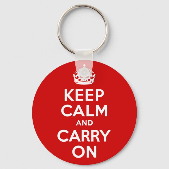 Keep Calm Keychain (Front)