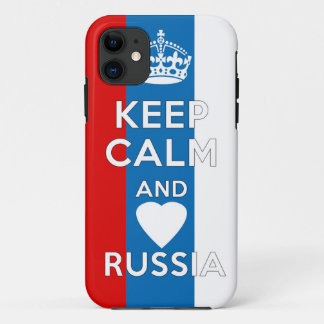 Keep Calm & Love Russia Case-Mate iPhone Case